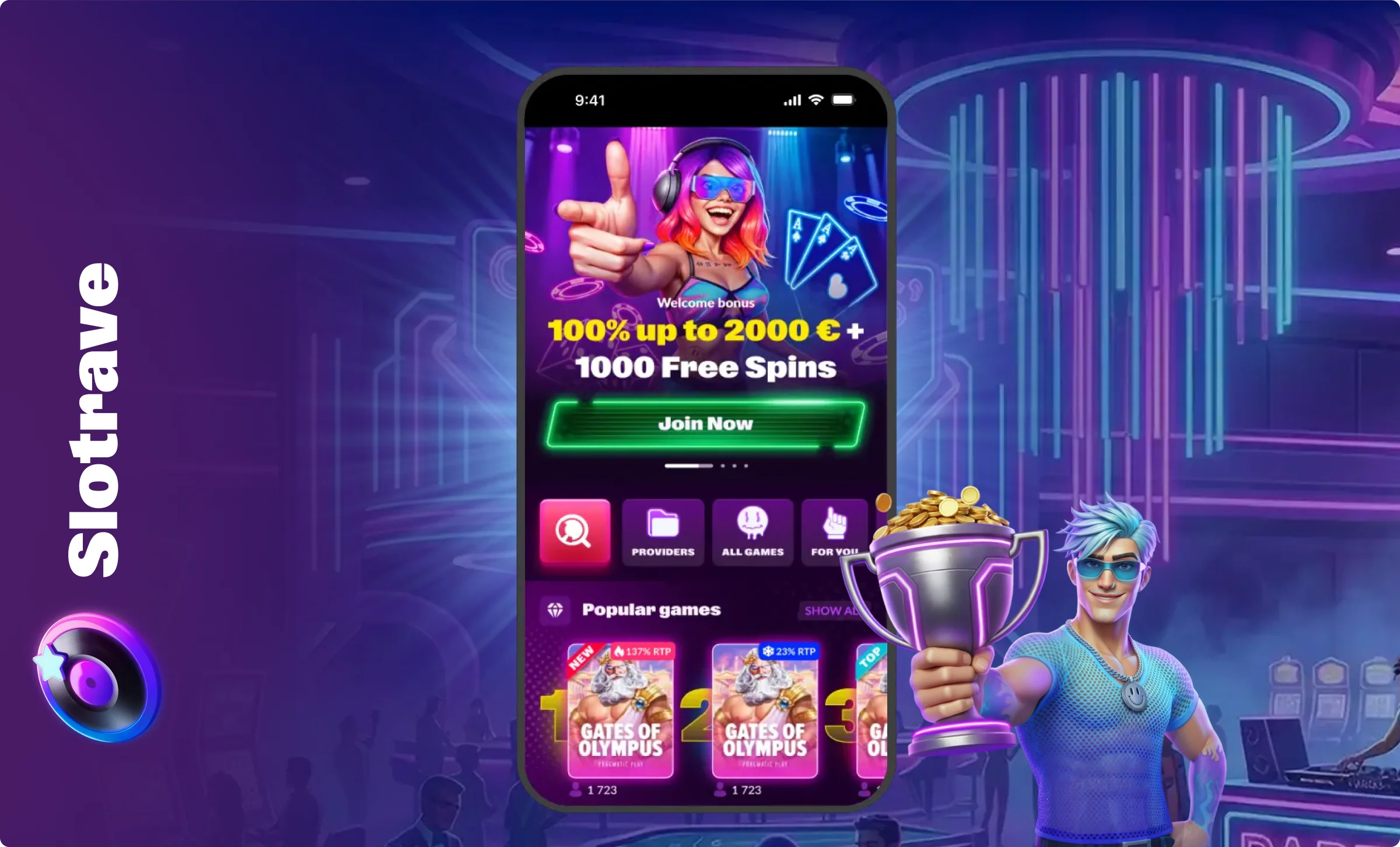 Slotrave Mobile App Slotrave Mobile App